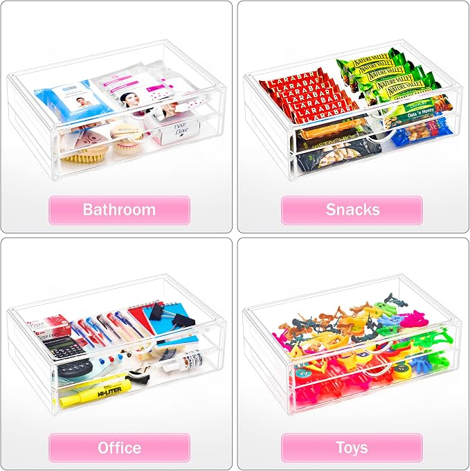 2 Wide Drawers
