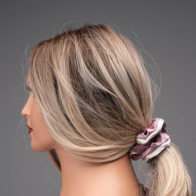 02Silvery Grey, Pale Mauve, Black