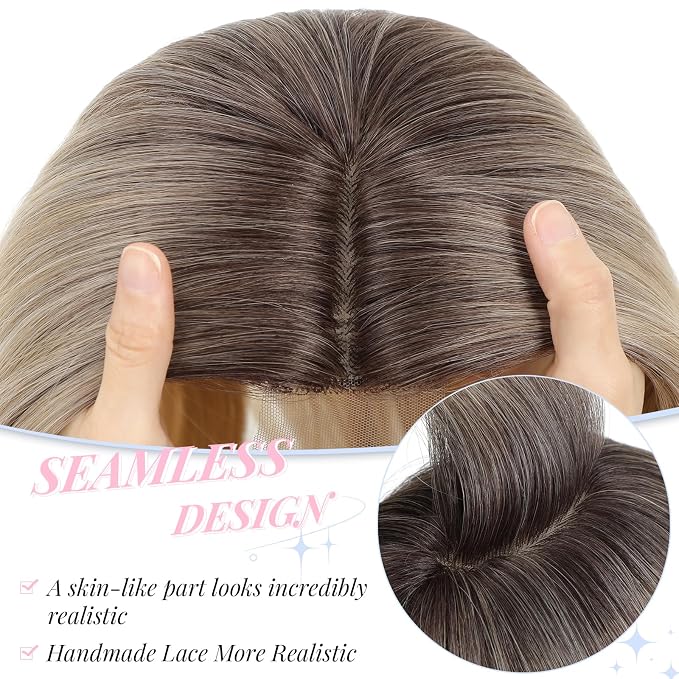 Ombre Blonde with Dark Root