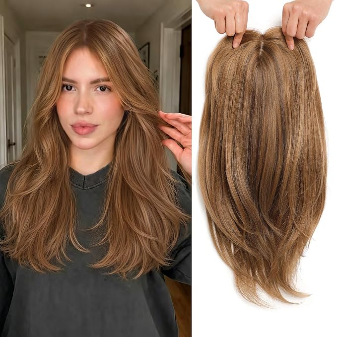 Light Brown with Gloden Blonde Blend