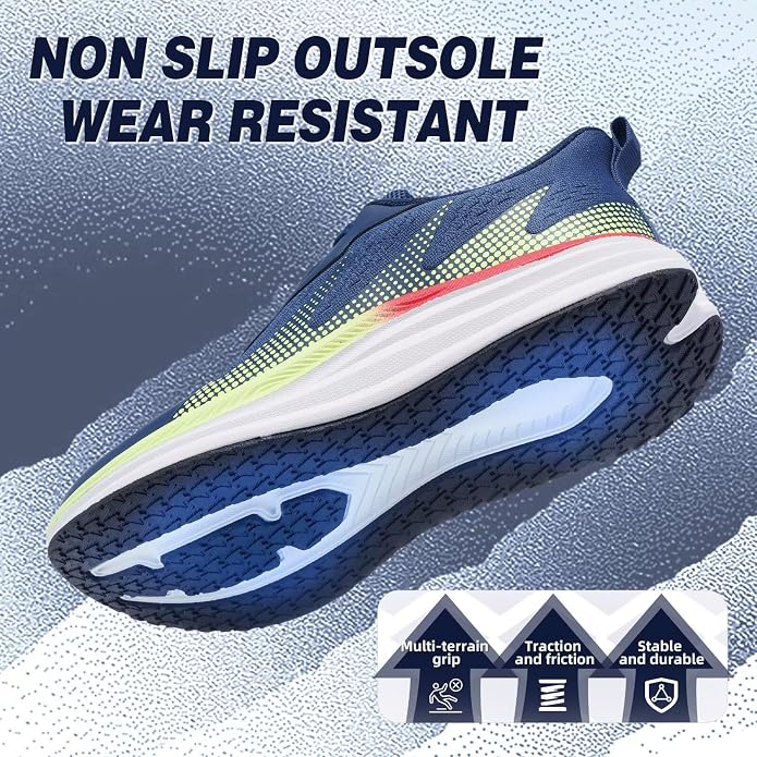 W2-navy/Lime Green