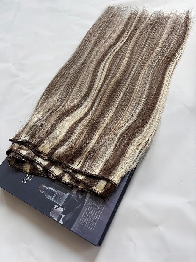 #4P613 Medium Brown and Bleach Blonde