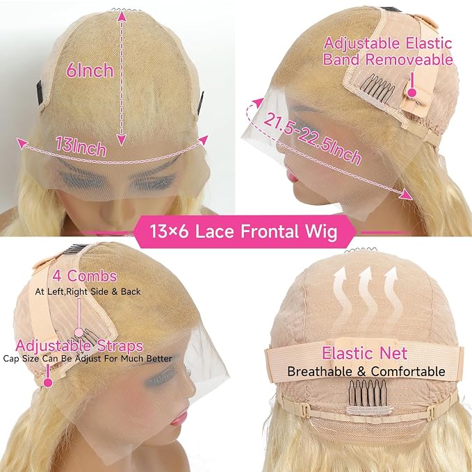 Blonde Wig Human Hair