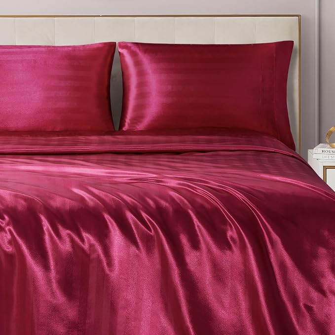 Hot Pink Damask Stripe