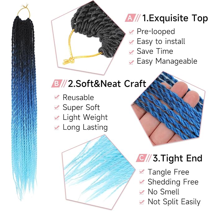 T1B/Dark Blue/Light Blue#