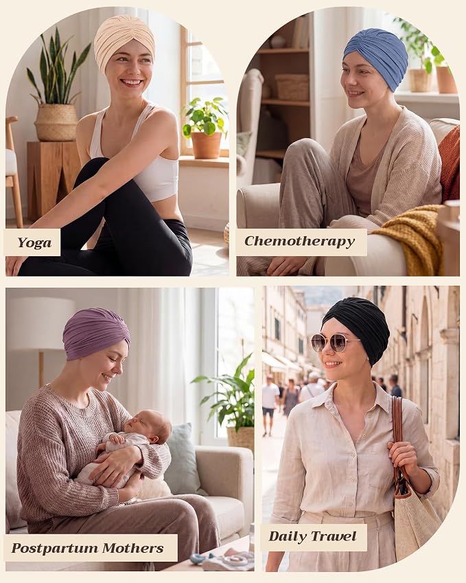 Dusty Blue, Beige, Black, Lavender