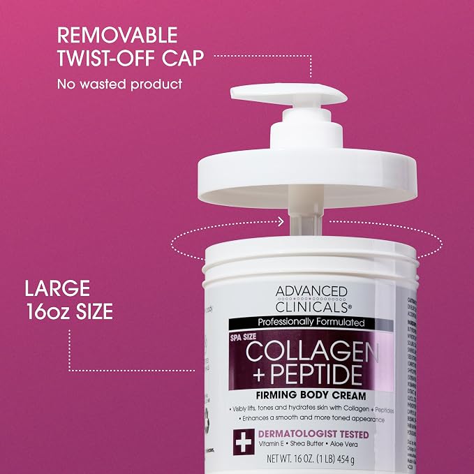 Collagen Peptides Cream + Unscented Retinol Cream Bundle