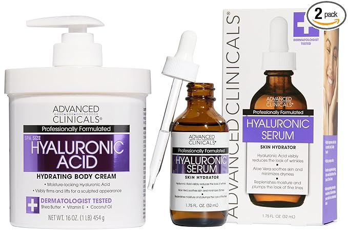 Hyaluronic Acid Cream + Serum Set