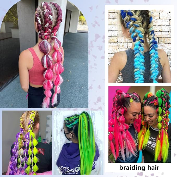 ombre blue mix tinsel