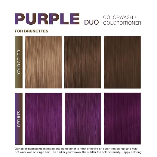 Purple for Brunettes