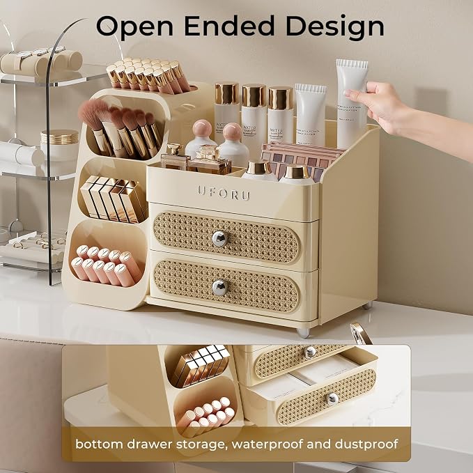 Beige Rattan Weaving