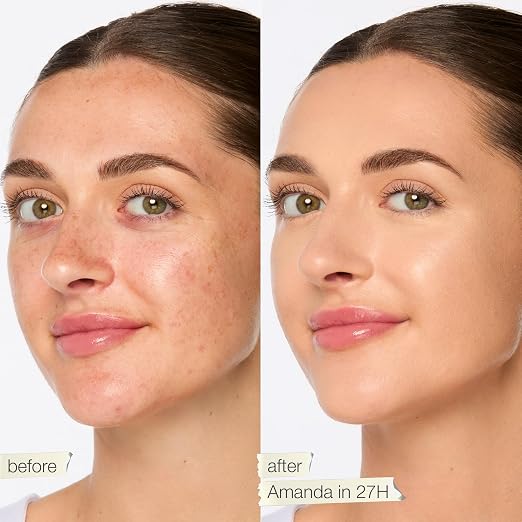 27H light-medium honey (light to medium skin with warm, peach undertones )