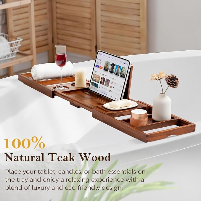 Light Walnut - Solid Teak Wood