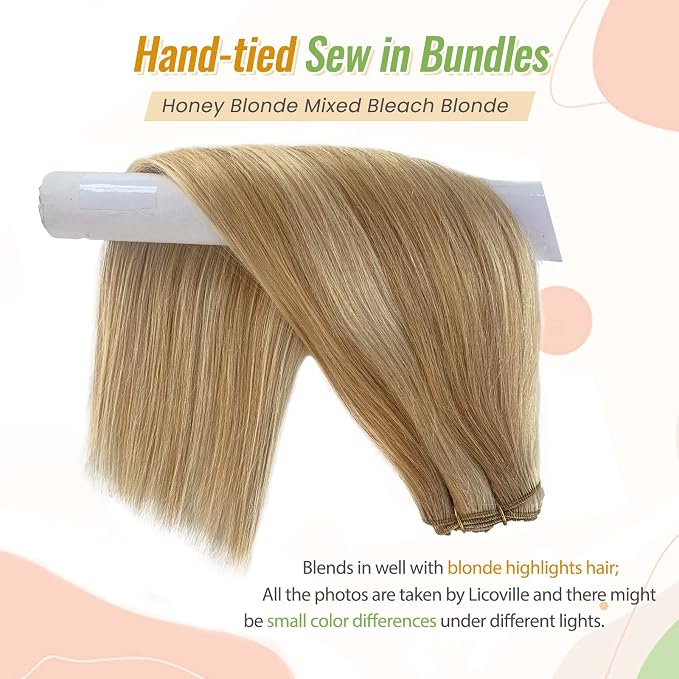 #27P613 Light Strawberry Blonde and Bleach Blonde