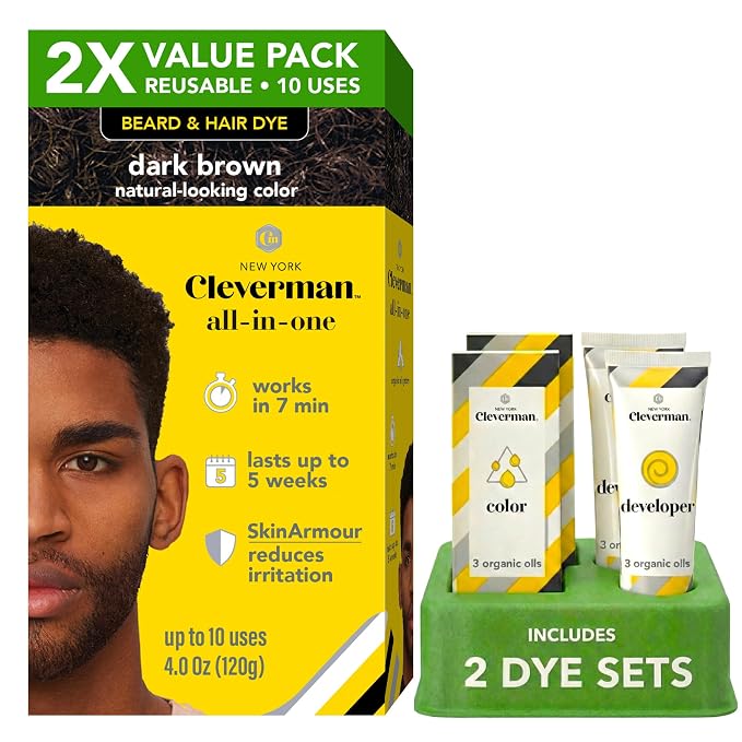 Dark Brown for Black Men