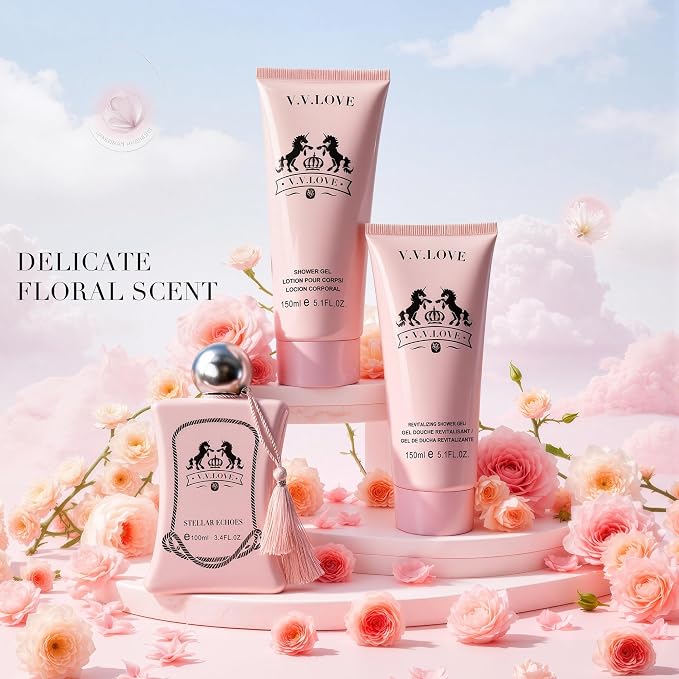 Pink-Estellar Echoes 5Pcs Floral,Fruity