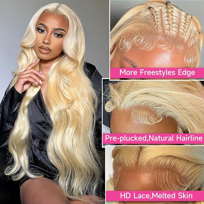 Blonde Wig Human Hair