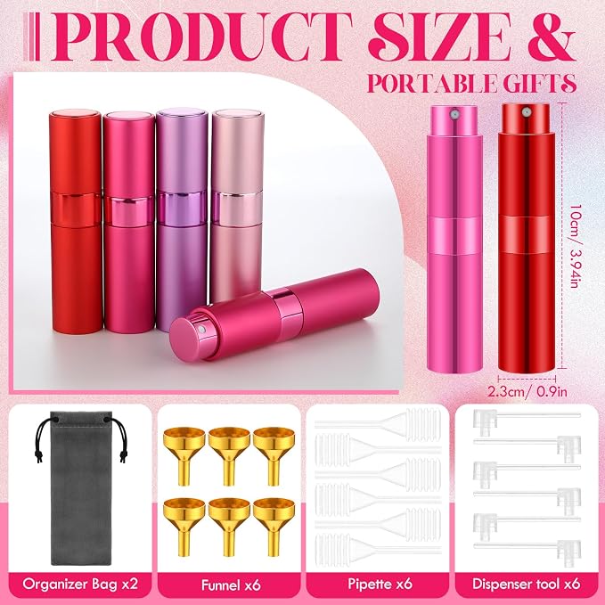 red, pink, purple, rose red