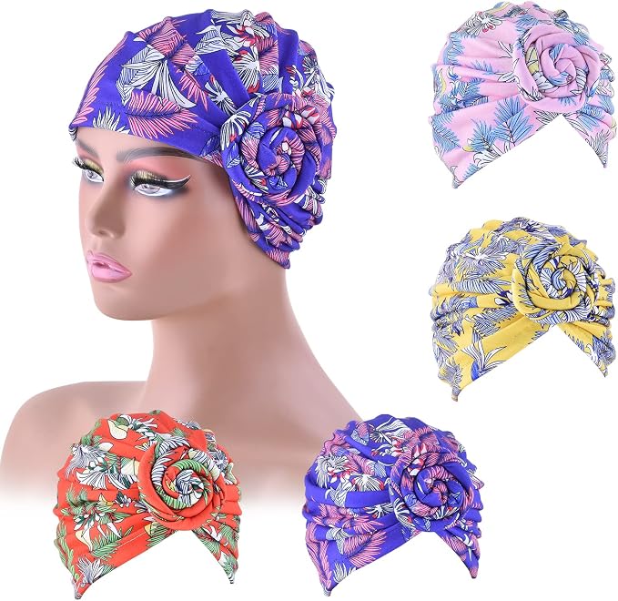 4 Pcs/Yellow Pink Navy Red