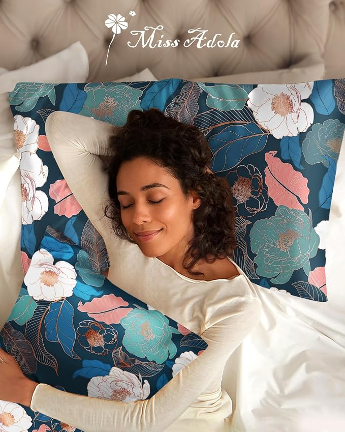 Blue Green Floral