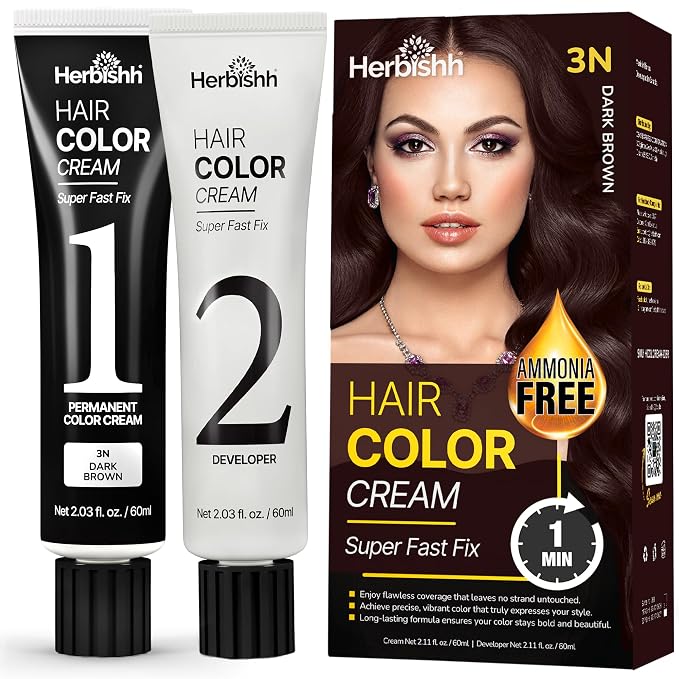 1 Minute Hair Dye Dark Brown
