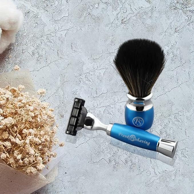 Blue(razor+brush)