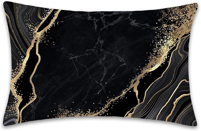 Gold Black Marble