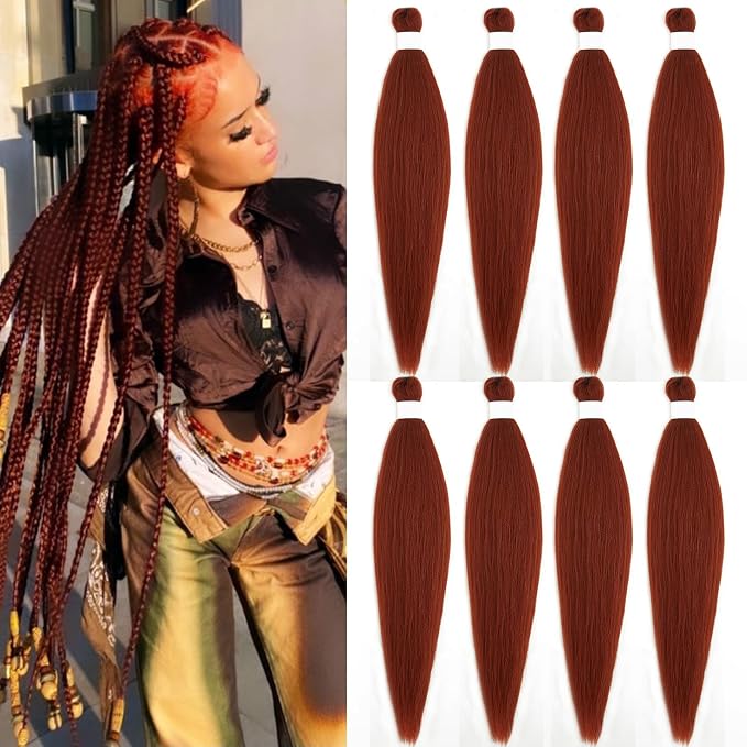 350 Ginger Braiding Hair