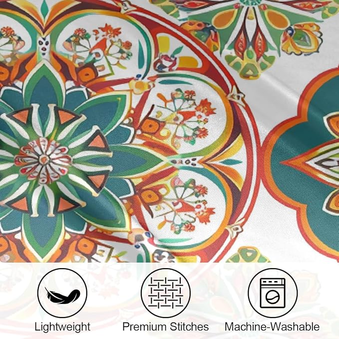 Colorful Geometric Mandala