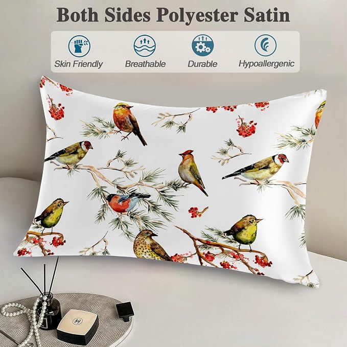 Watercolor Forest Birds Floral