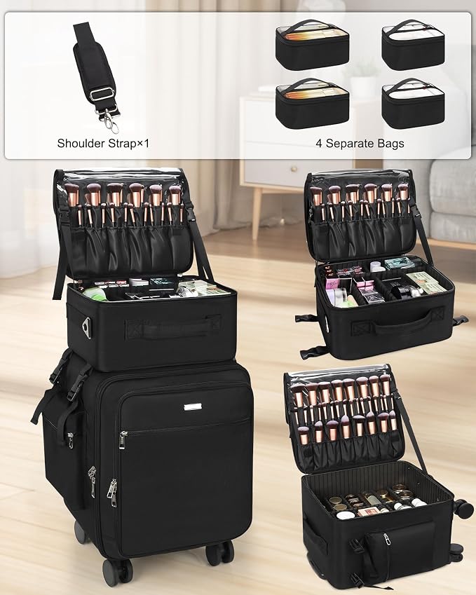 Black B with 4 Mini Bags