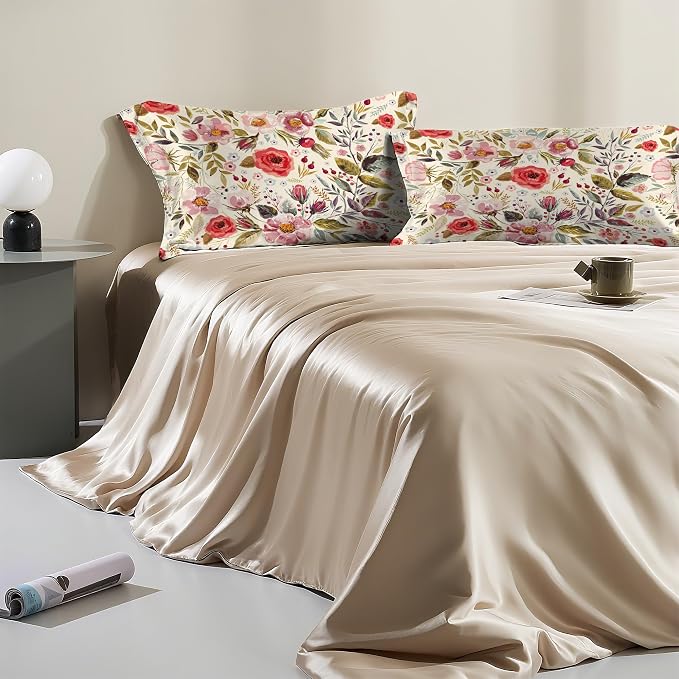 Retro Flowers Rose Floral