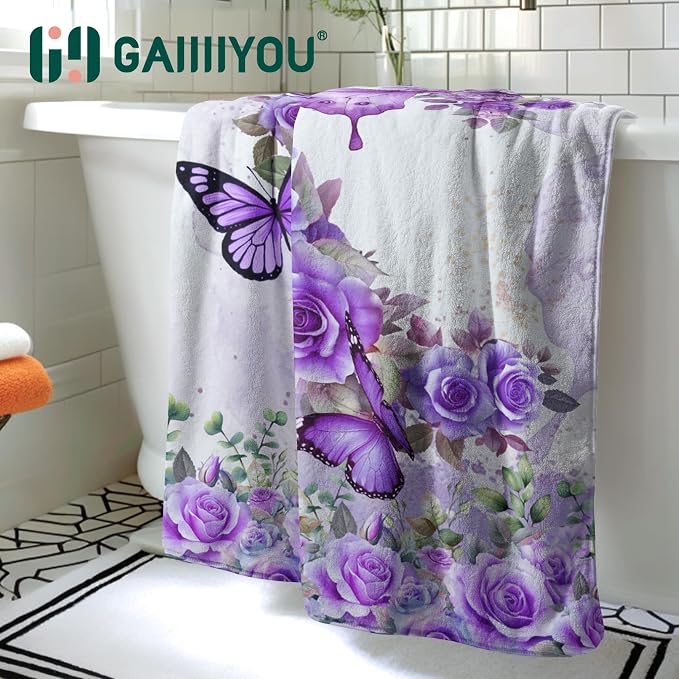 Butterfly Floral-purple