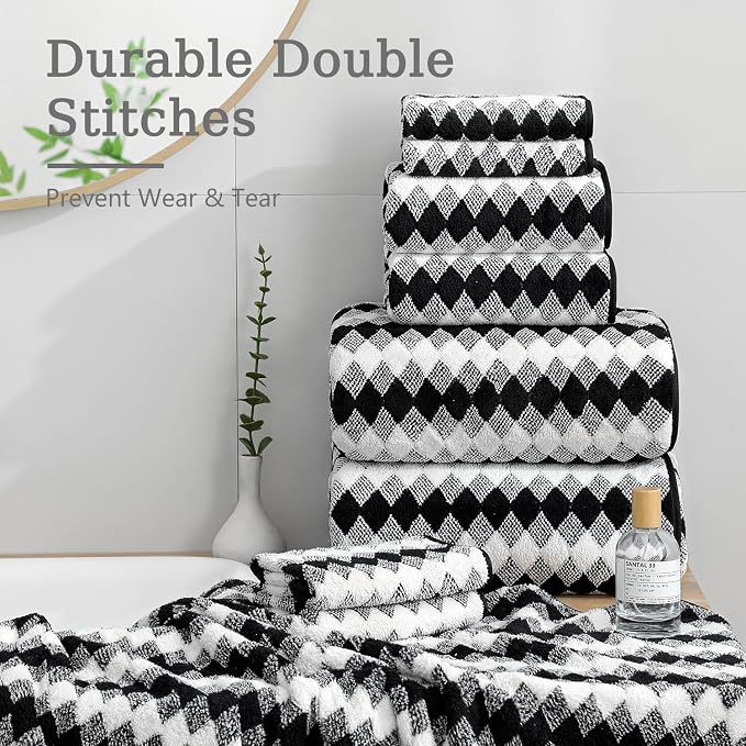 Diamond Black White