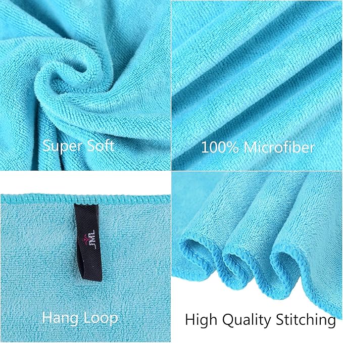 Microfiber Aquamarine