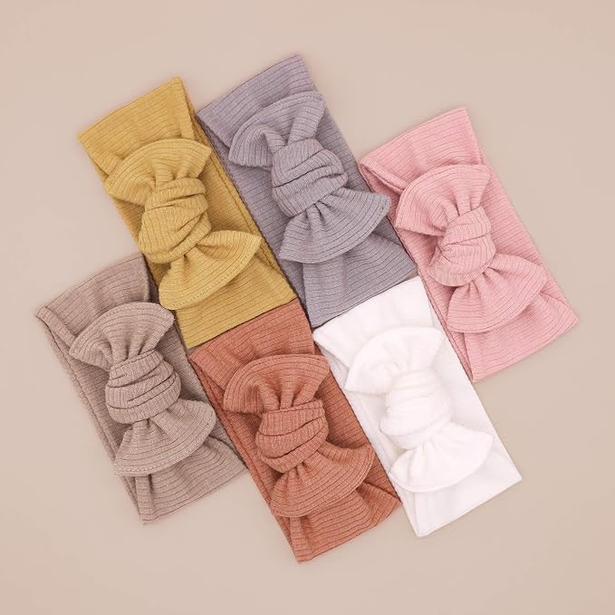 Rib Knit Tie-on Headwrap