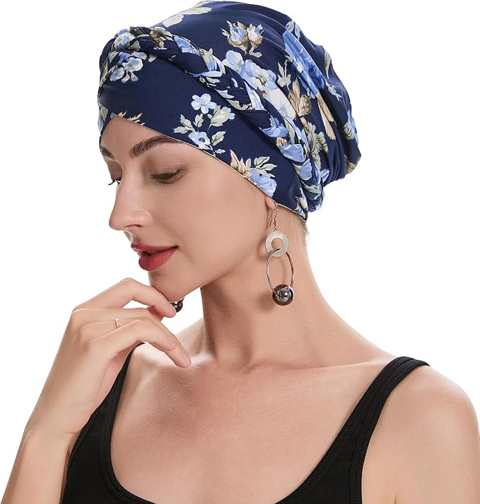 Braid Floral Navy