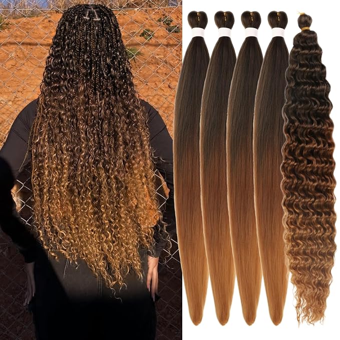 Black Brown to Honey Blonde