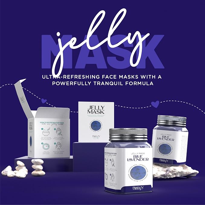 Blue Lavender Jar