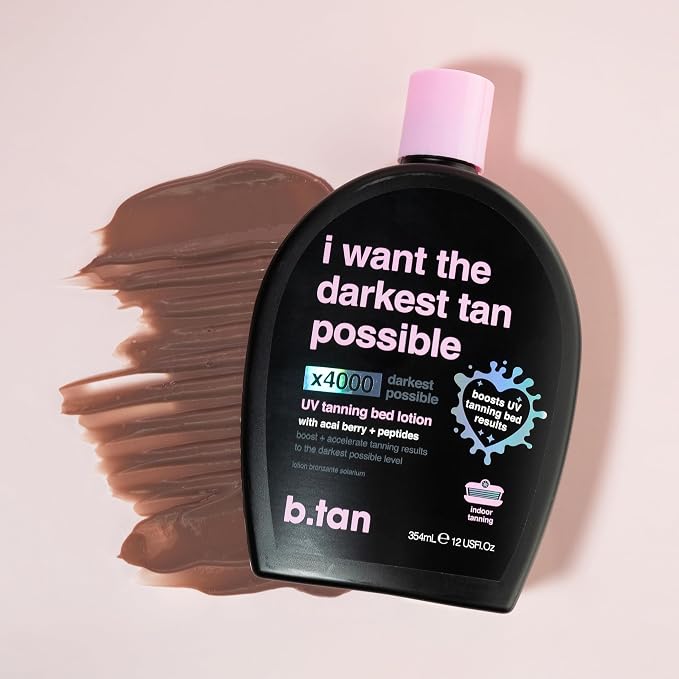 ultra dark UV tanning lotion
