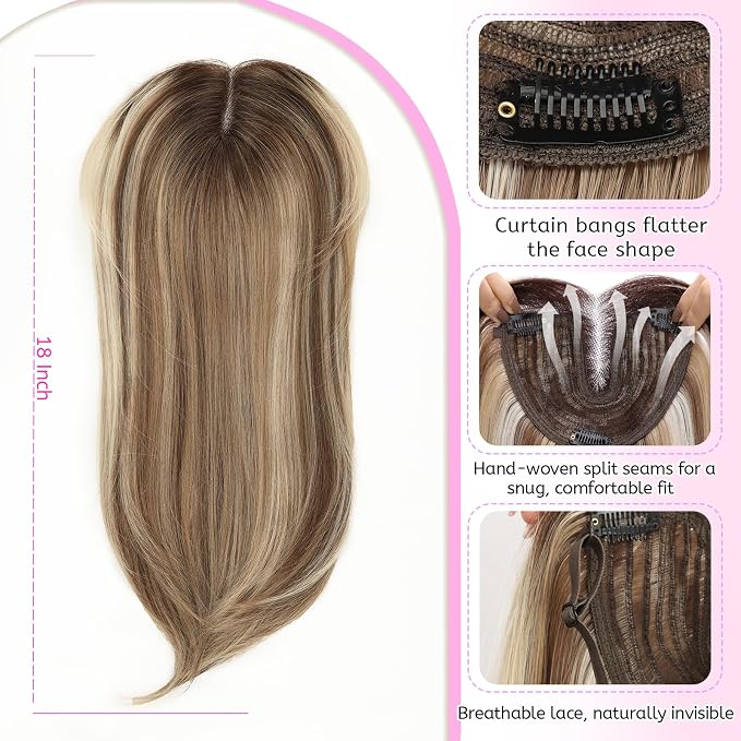 Ombre Light Brown with Blond Highlight