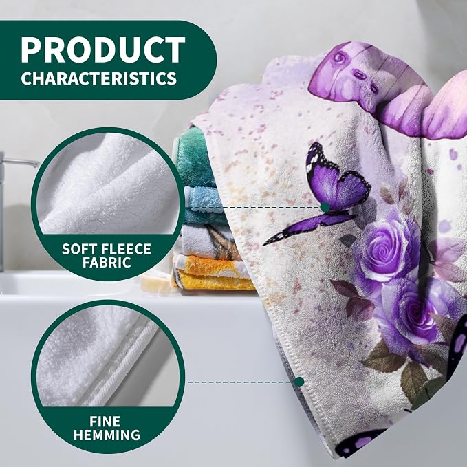 Butterfly Floral-purple
