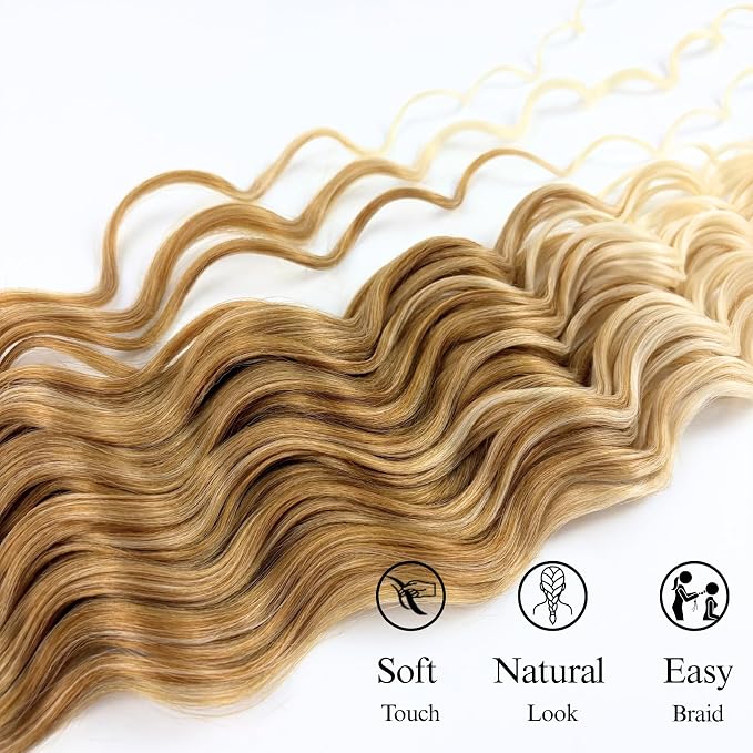 B - Medium - Honey Blonde to Blonde - N27/613#