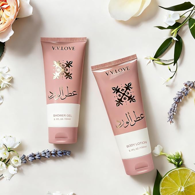 Pink-Faruk 5Pcs Floral,Fruity