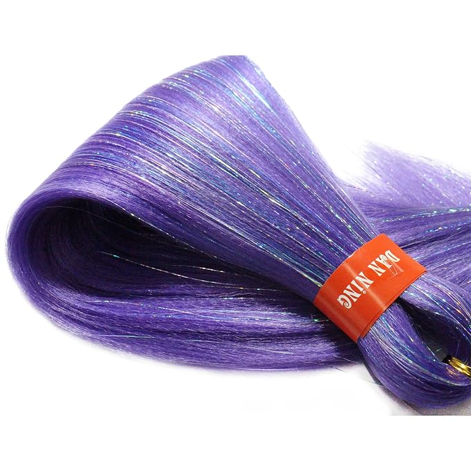 light purple with tinsel