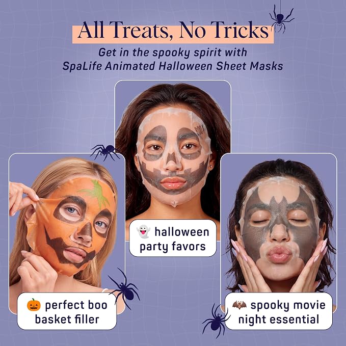 Ghost, Bat, Pumpkin