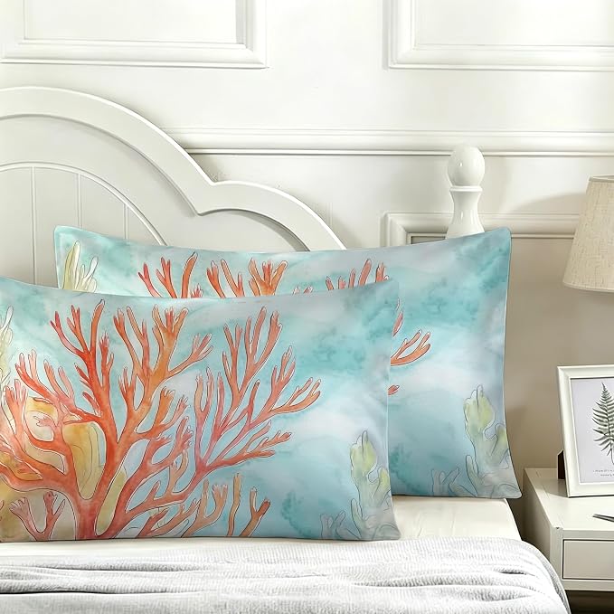 Watercolor Coral Reef