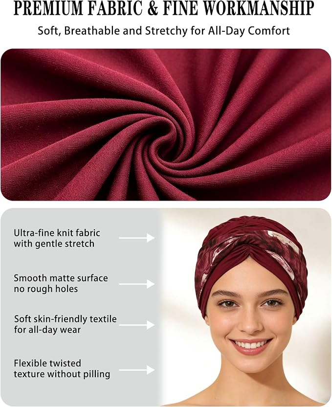 Burgundy Tie Dye