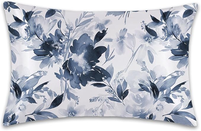 Watercolor Flowers Blue Floral