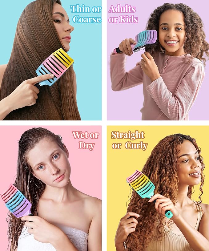 Blue-Pink-Yellow Gradient